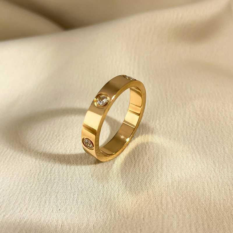 Gelsomina Ravetti-ring | Vitguld