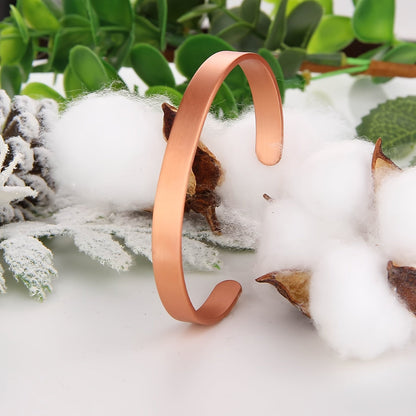 Minimalistiskt koppararmband