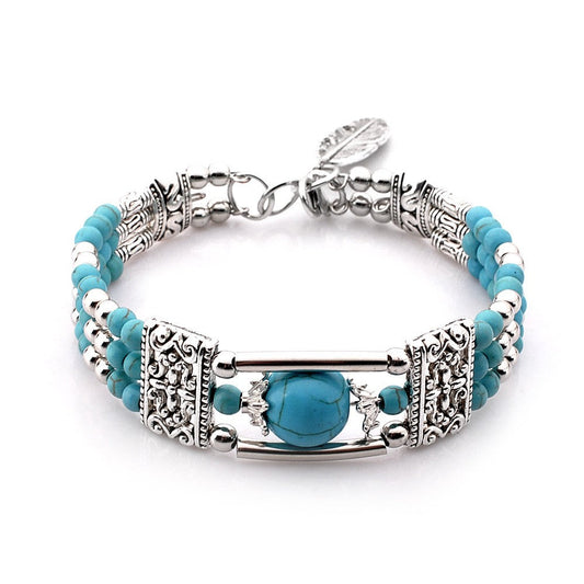 Azura Mesa-armband | Vitguld