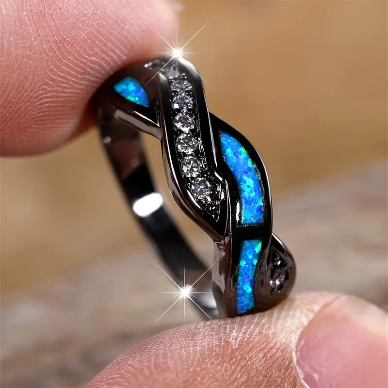 Thessia Lunebray-ring | Vitguld