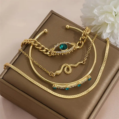 Serpina Veyra-armbandsset | Guld