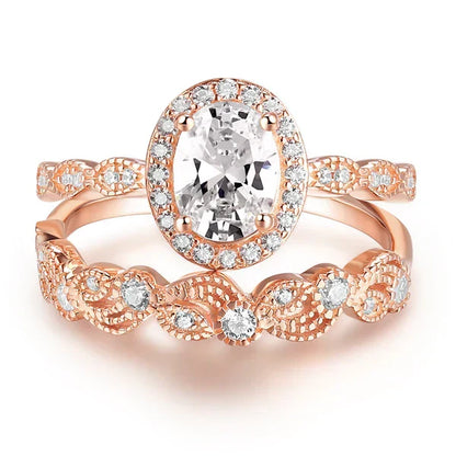 Adelina Corsaglia-ring | Vitguld