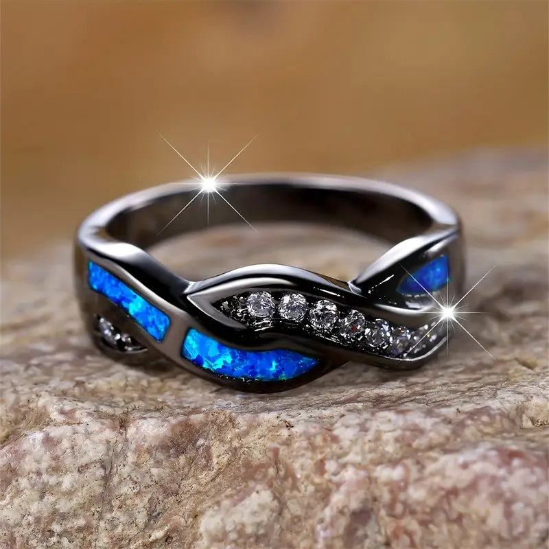Thessia Lunebray-ring | Vitguld