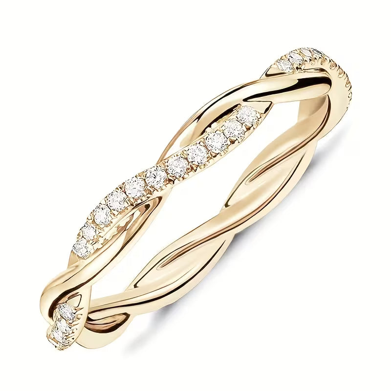 Two Style Accent-ring | Guld