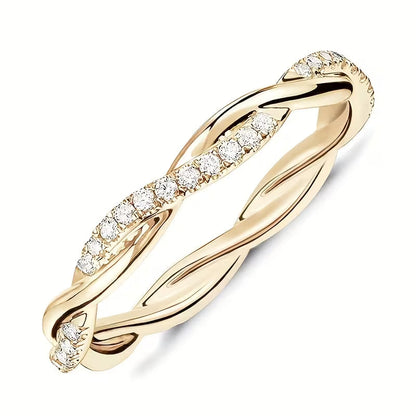 Two Style Accent-ring | Guld
