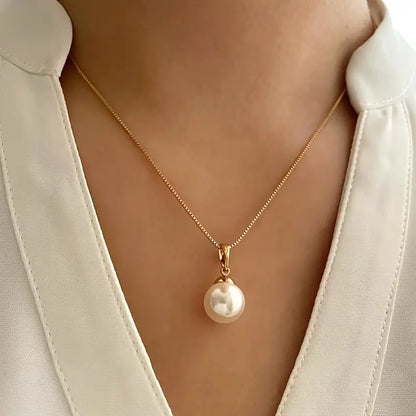 Golden Grace smyckesset med pärlor | Guld