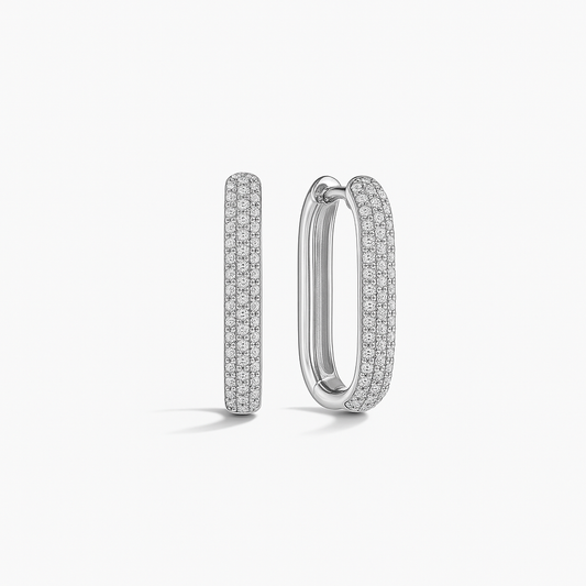 Icon Pavé-creoler | Vitguld