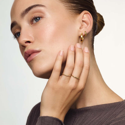 Slim Dome-ring | Guld
