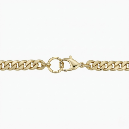 Kubanskt armband i vintagestil | Guld