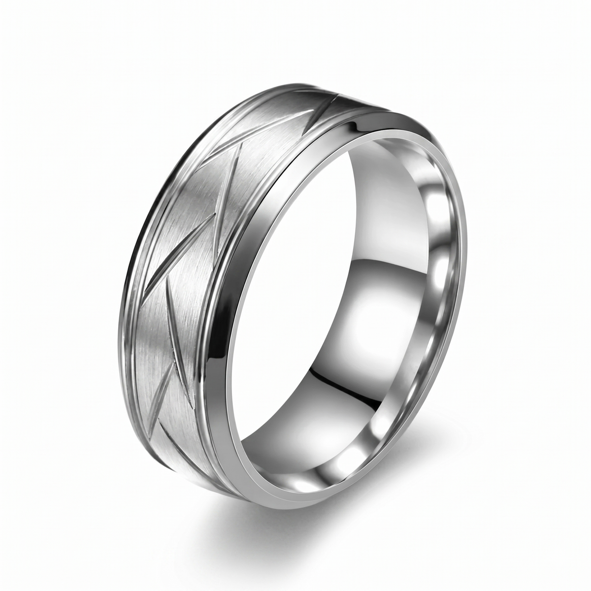 Heston Cutline-ring | Vitguld
