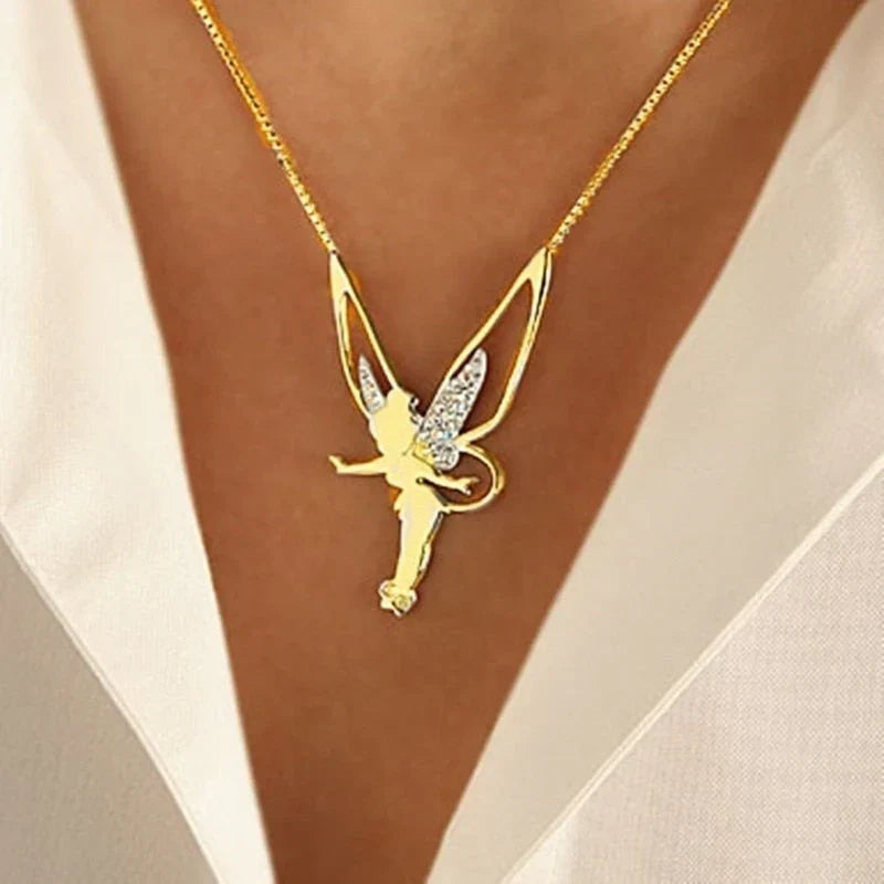 Lucky Fairy-halsband | Guld