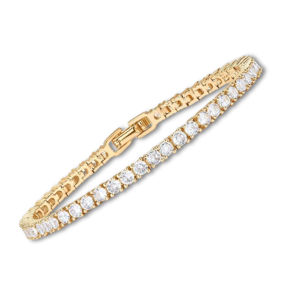 Tennisarmband | Guld