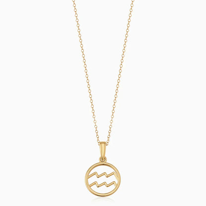 Stjärnteckenhalsband | Guld