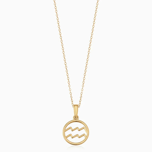 Stjärnteckenhalsband | Guld