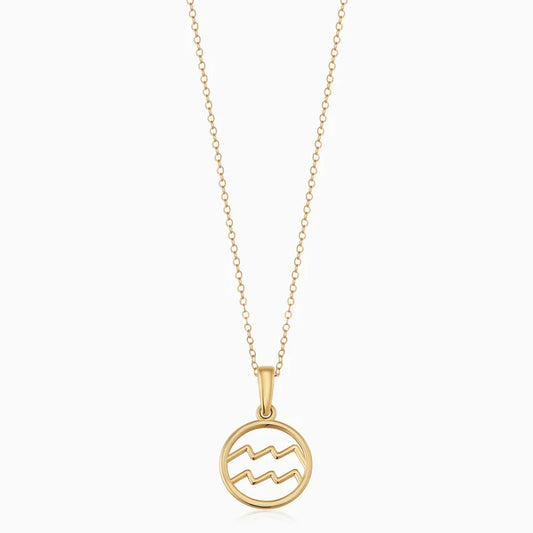 Stjärnteckenhalsband | Guld