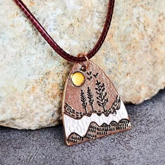Etta Horizon kopparhalsband