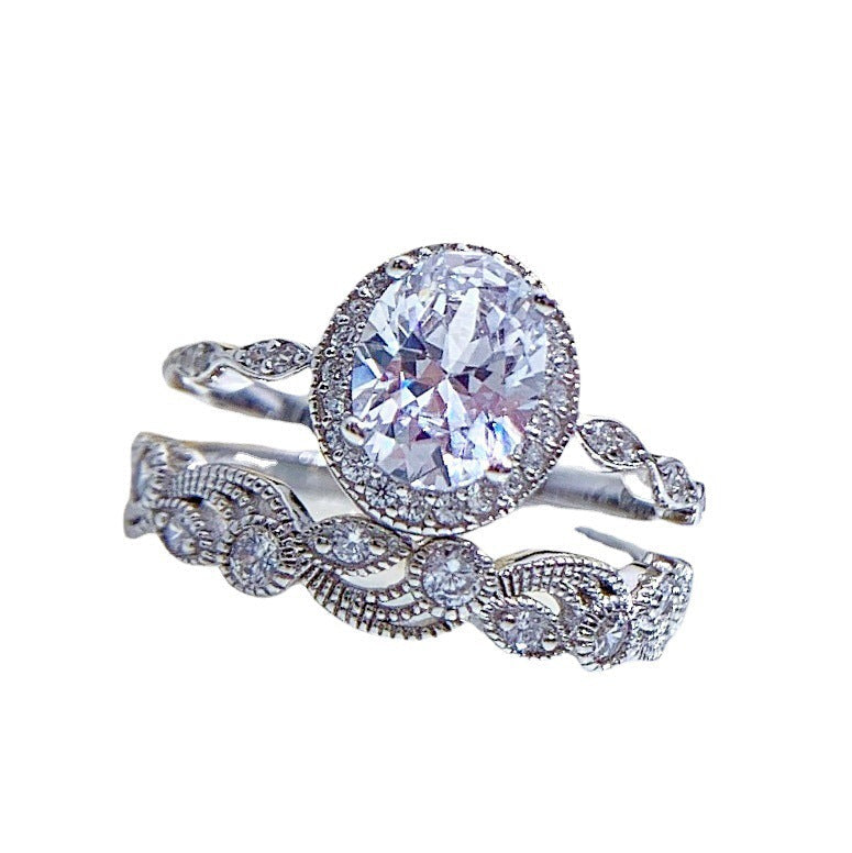 Adelina Corsaglia-ring | Vitguld