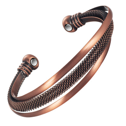 Trestle koppararmband
