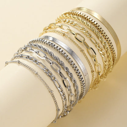 Ellis Renner-armbandsset | Guld