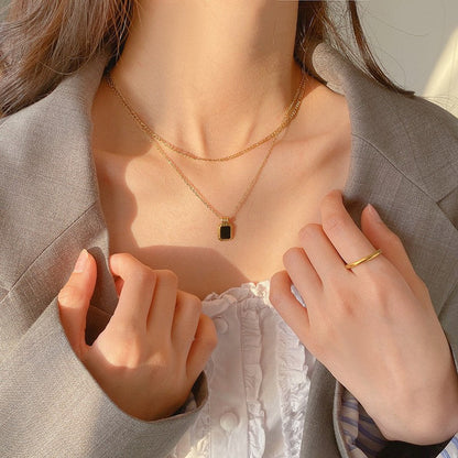 Calynna Marvelle Layerat halsband | Guld