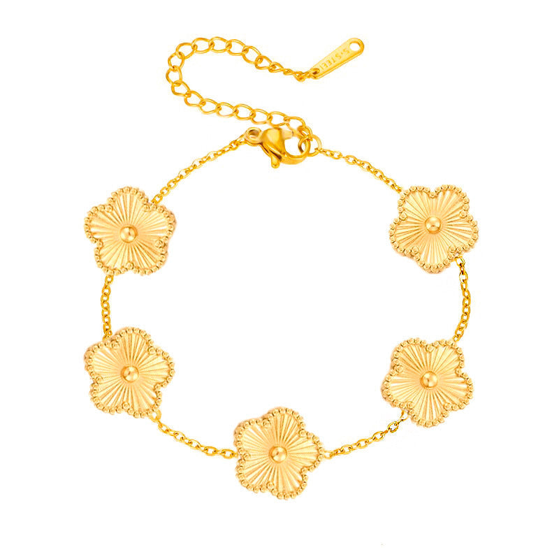 Florielle Bloom berlockarmband | Guld
