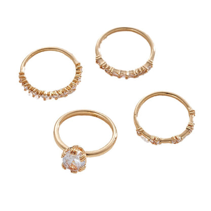 Solène Viremont ringset | Guld