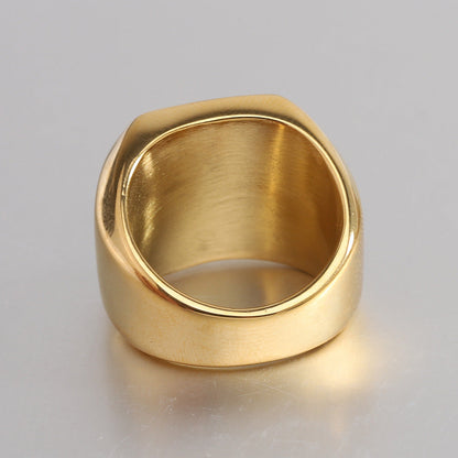 Klassisk Noble initialring | Guld