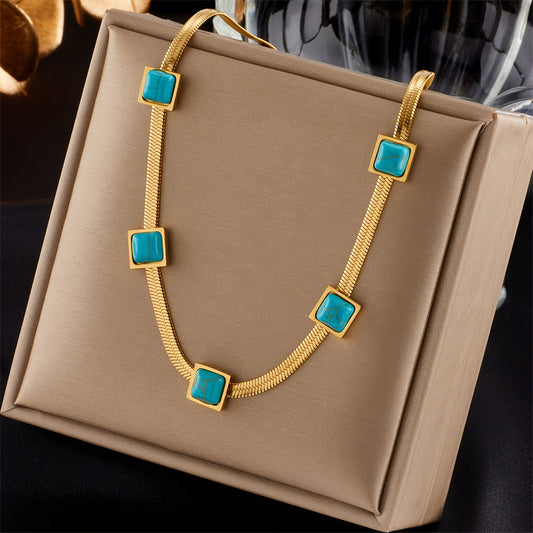 Vionelle Coastline-halsband | Guld