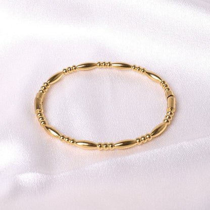 Lorena D’Amico-armband | Vitguld