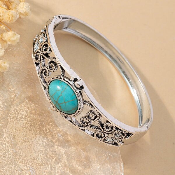 Alouette Vintage Crest-armband | Vitguld