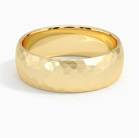 Elric Textured Core-ring | Guld