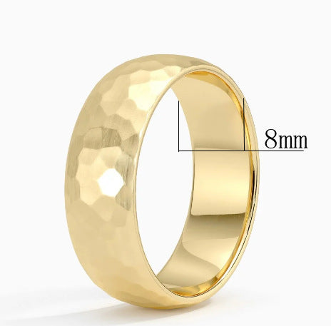 Elric Textured Core-ring | Guld