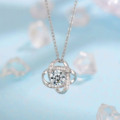 Fleur de Givre Clover Knot-set | Vitguld