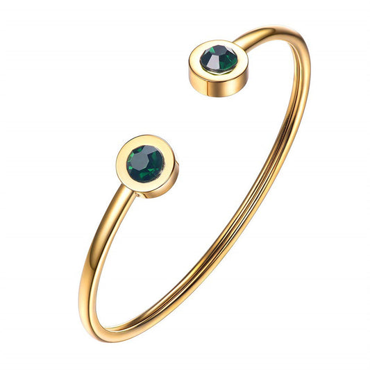 Verdant Cuff-armband | Guld
