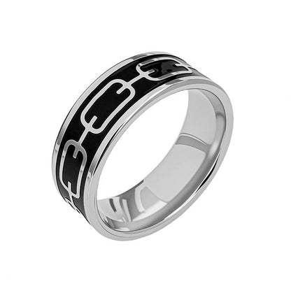Urban Link-ring | Vitguld