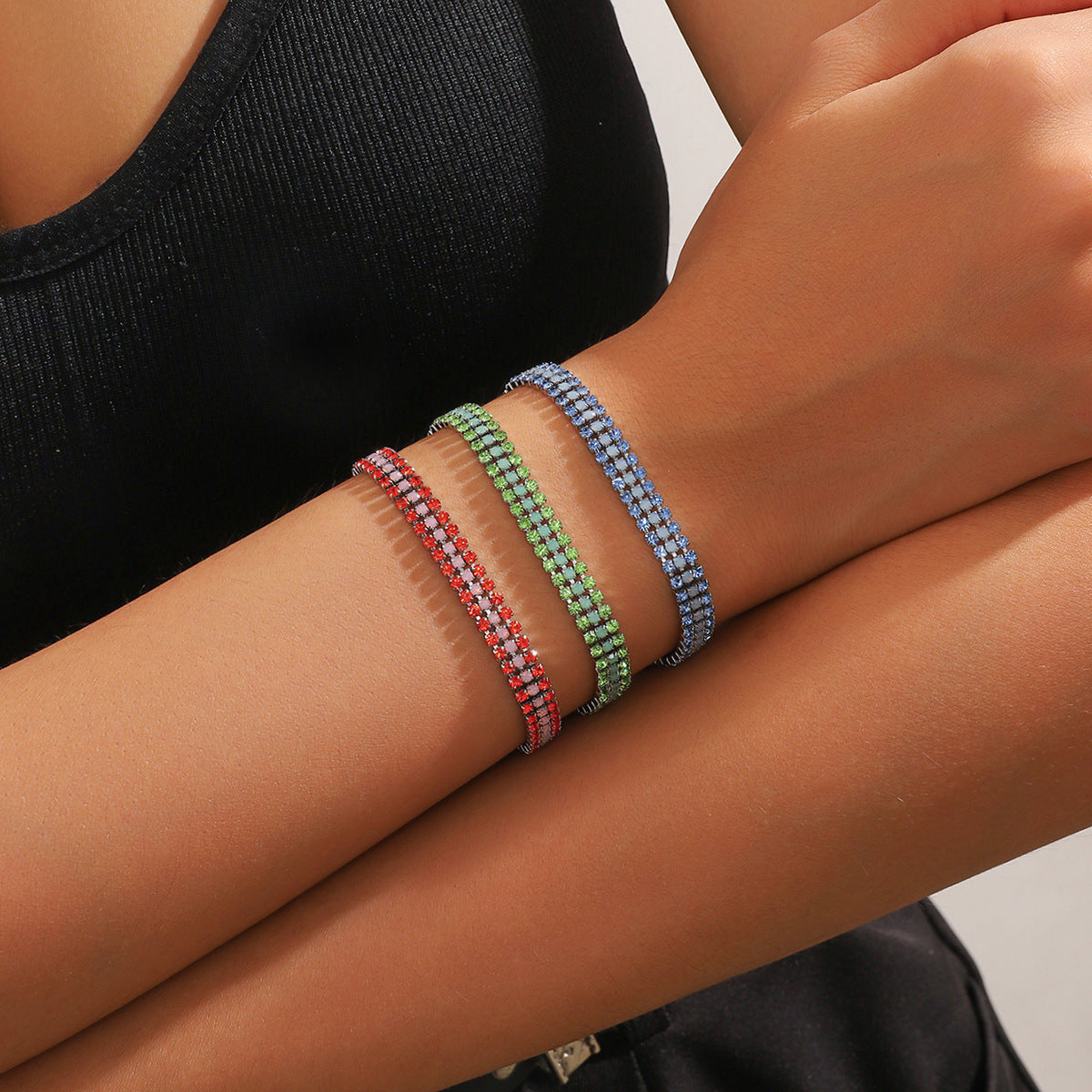 Signature Shine-armband | Vitguld
