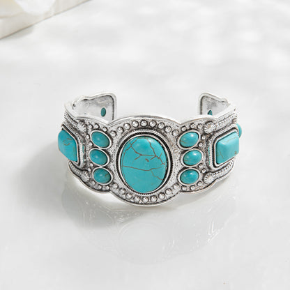 Valencrest Sky Cuff-armband | Vitguld