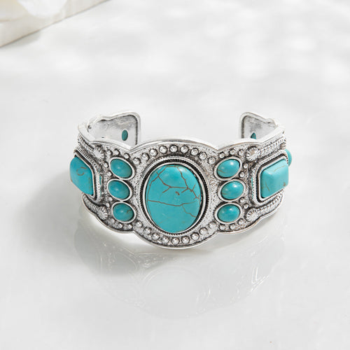 Valencrest Sky Cuff-armband | Vitguld