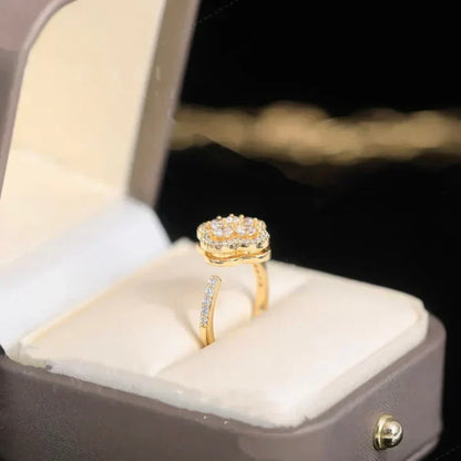 Caelina Viridia-ring | Guld