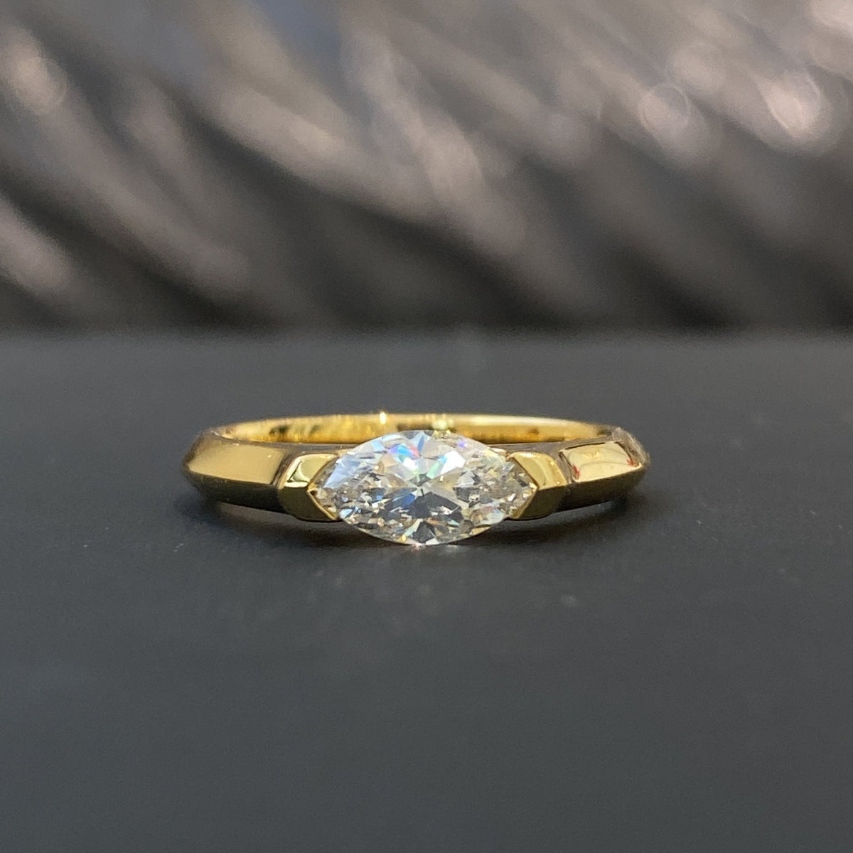 Cleo Arden-ring | Vitguld