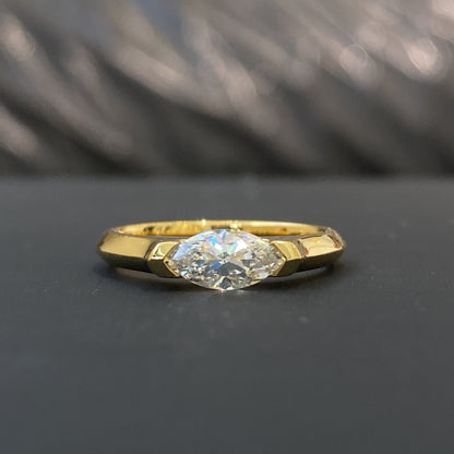 Cleo Arden-ring | Vitguld