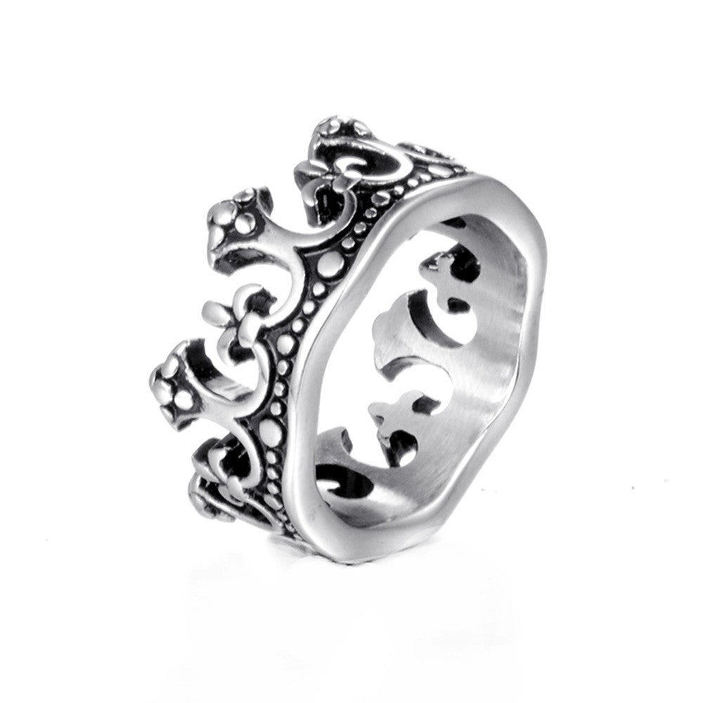 Prestige Monarch-ring | Vitguld