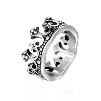 Prestige Monarch-ring | Vitguld