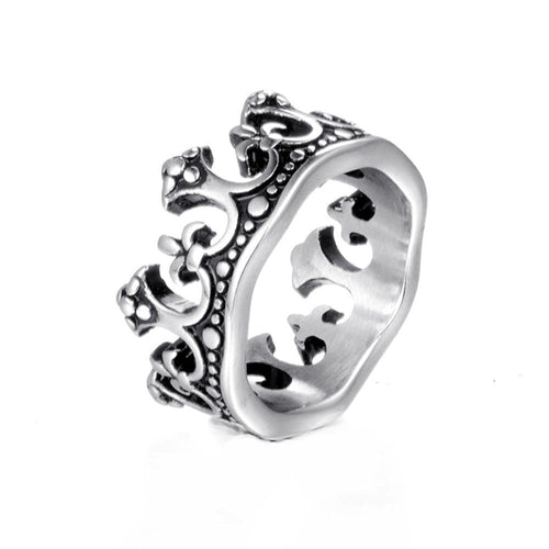 Prestige Monarch-ring | Vitguld