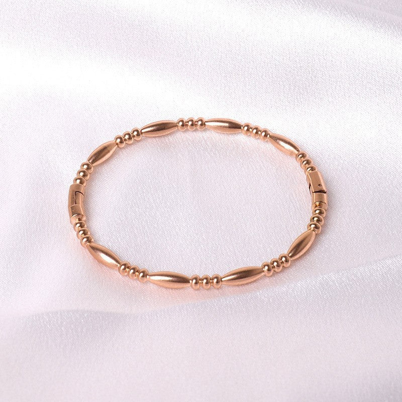 Lorena D’Amico-armband | Vitguld