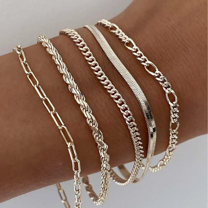 Ellis Renner-armbandsset | Guld