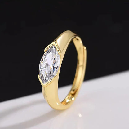 Cleo Arden-ring | Vitguld