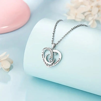 Till min dotter - Love You to the Moon-halsband
