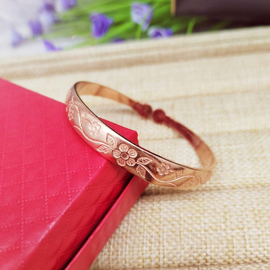 Dahlia Rose koppararmband