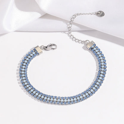Signature Shine-armband | Vitguld